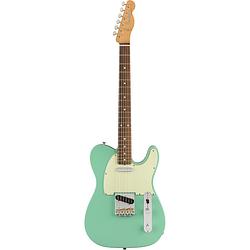 Foto van Fender vintera 60s telecaster mod sea foam green pf met gigbag