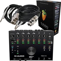 Foto van M-audio air 192|14 studiobundel met fl studio producer edition