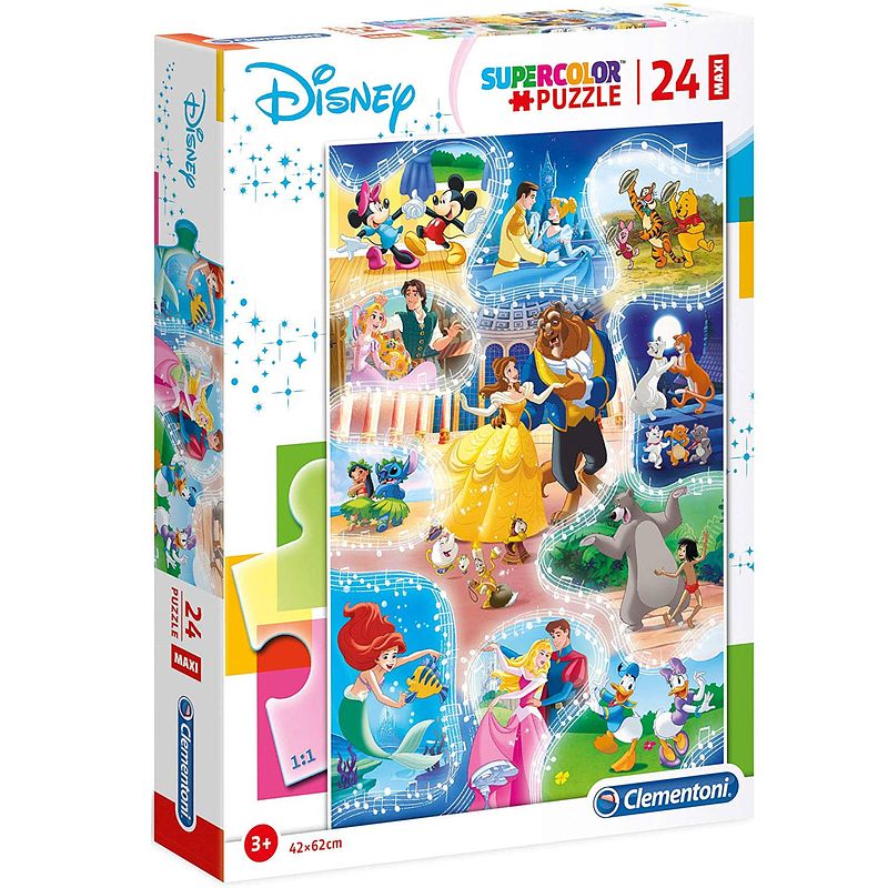 Foto van Clementoni legpuzzel disney junior 35,5 x 48,5 cm 24 stukjes