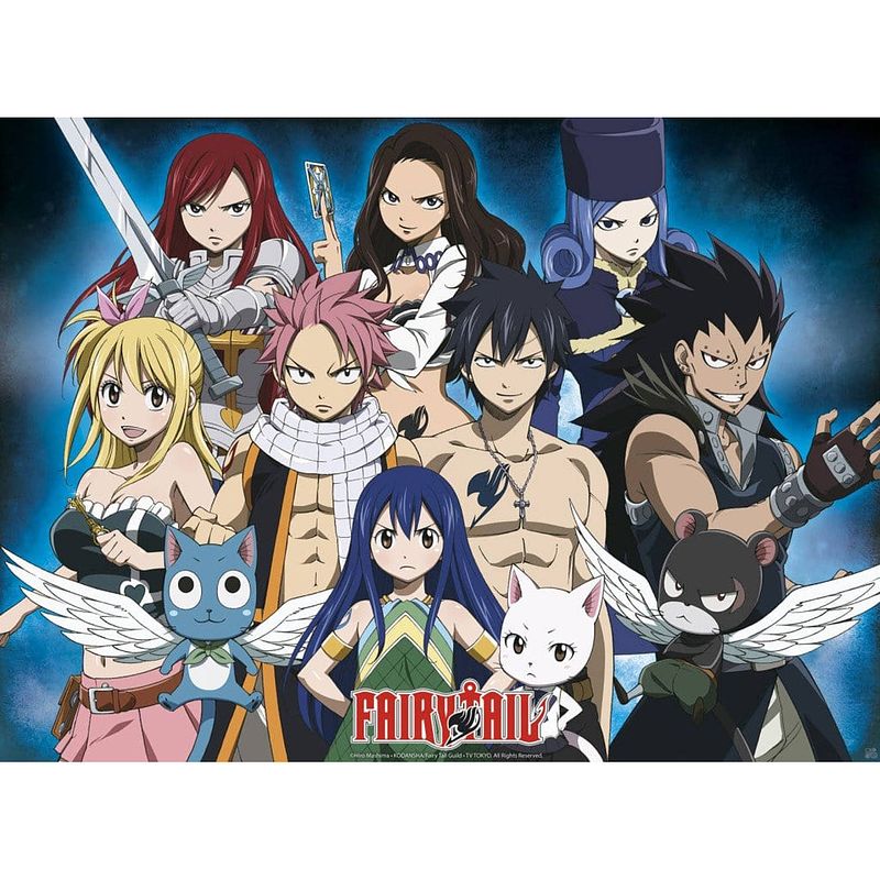 Foto van Abystyle fairy tail group 2 poster 52x38cm