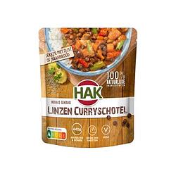 Foto van Hak indiaas gekruid linzen curryschotel 550g bij jumbo