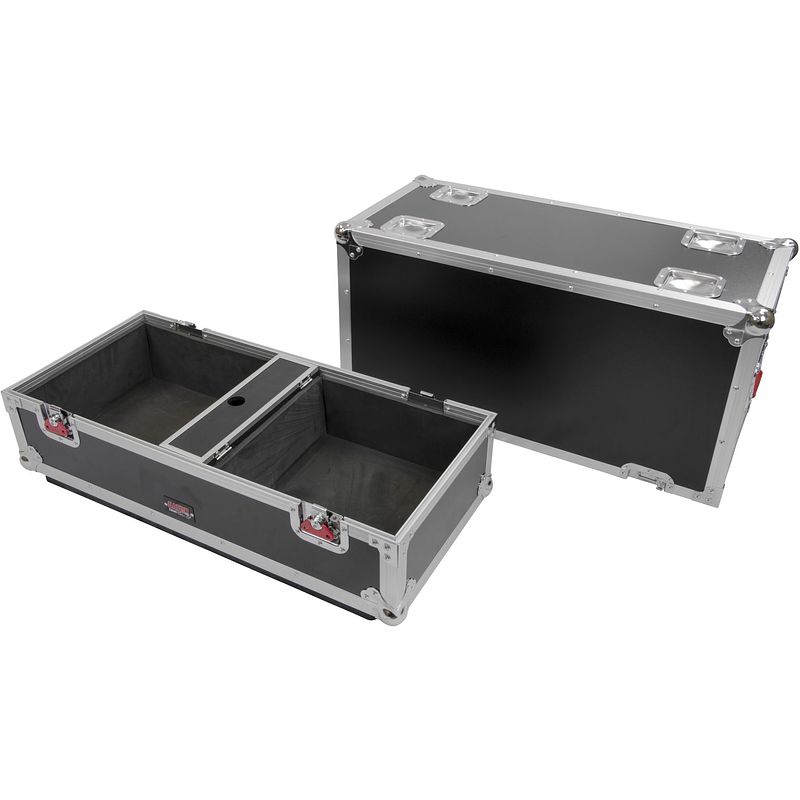 Foto van Gator cases g-tourspkr-2k10 houten flightcase voor 2 qsc k10 speakers