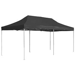 Foto van Vidaxl partytent professioneel inklapbaar 6x3 m aluminium antraciet