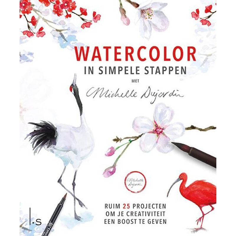 Foto van Watercolor in simpele stappen met michelle dujardin