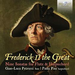 Foto van Frederick ii the great: nine sonatas for flute & h - cd (5028421965383)