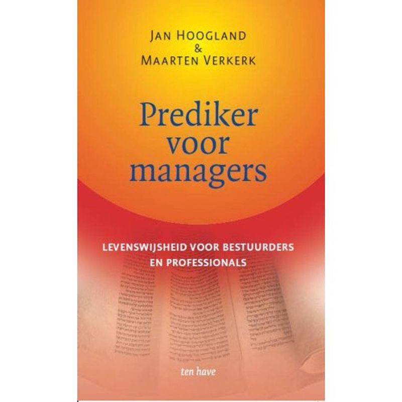 Foto van Prediker voor managers