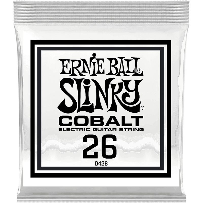 Foto van Ernie ball 10426 .026 slinky cobalt wound losse snaar voor elektrische gitaar