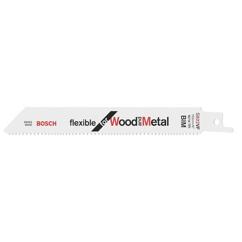 Foto van Bosch accessories s 922 vf flexible reciprozaagblad