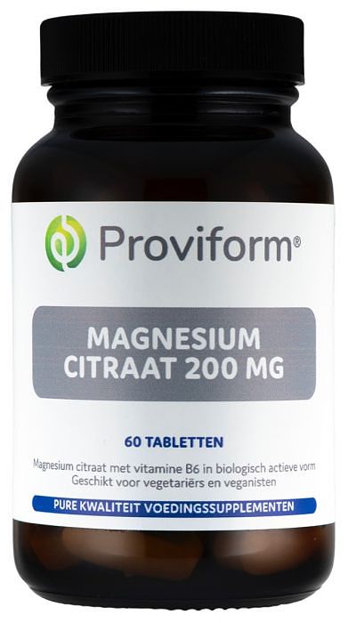 Foto van Proviform magnesiumcitraat 200mg 60st