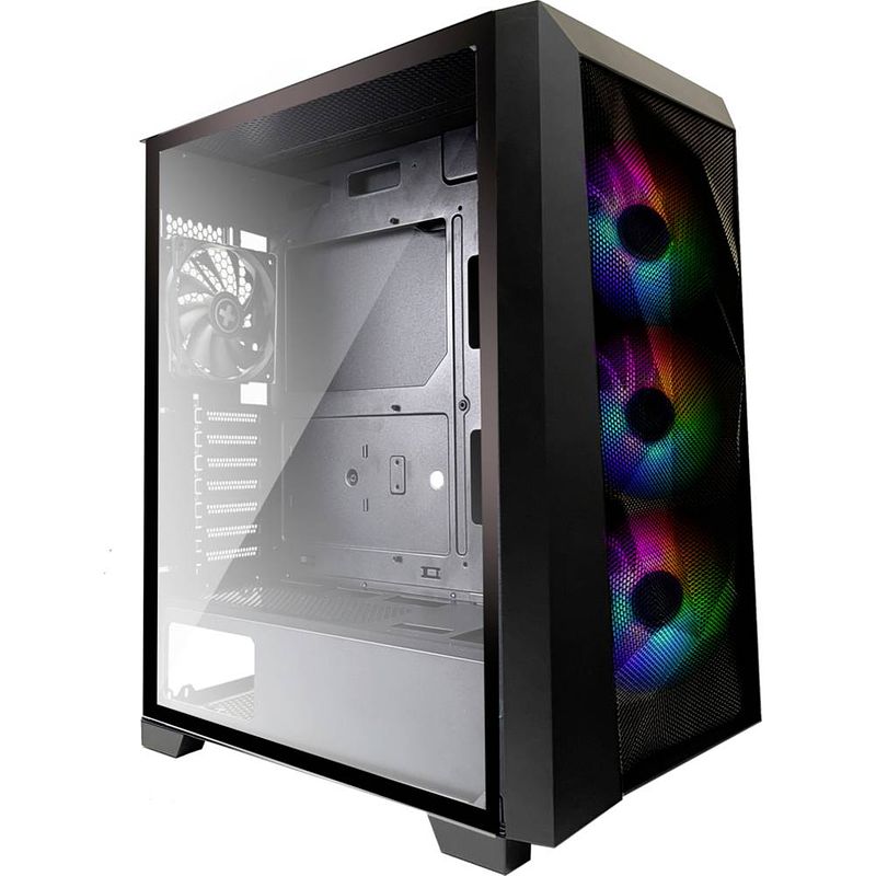 Foto van Xilence xg131 x712.rgb midi-tower pc-behuizing zwart