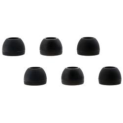 Foto van Devine em-t-bk-m siliconen oordopjes voor em-series, zwart (medium, 20 stuks)