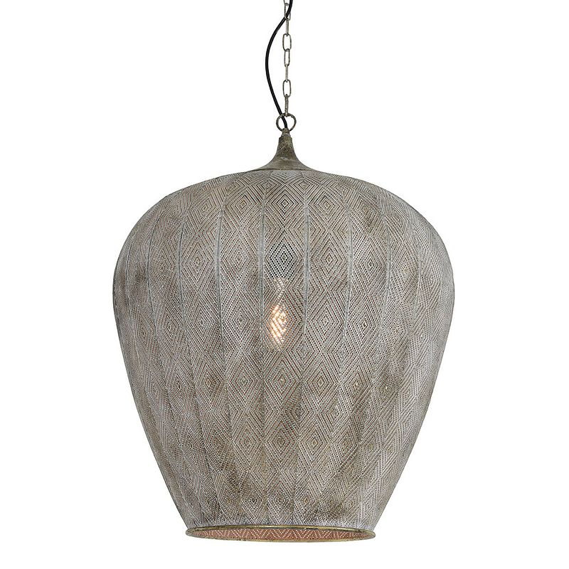 Foto van Light & living lavello hanglamp grijs