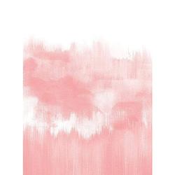 Foto van Wizard+genius brush strokes pink vlies fotobehang 192x260cm 4-banen