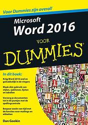 Foto van Microsoft word 2016 voor dummies - dan gookin - ebook (9789045352459)