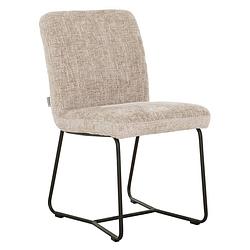 Foto van Must living side chair zola - 87x46x56 cm, glossy sand