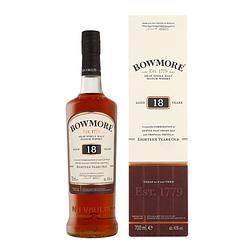 Foto van Bowmore 18 years 70cl whisky + giftbox