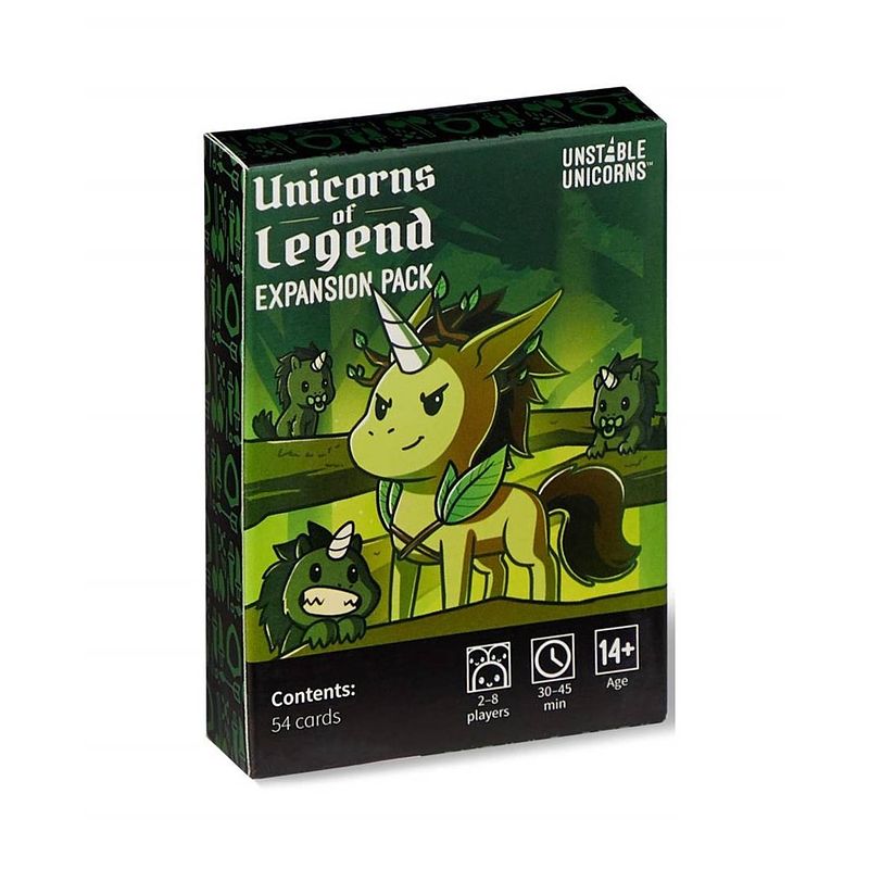 Foto van Breaking games kaartspel unstable unicorns uitbreiding unicorns of legend