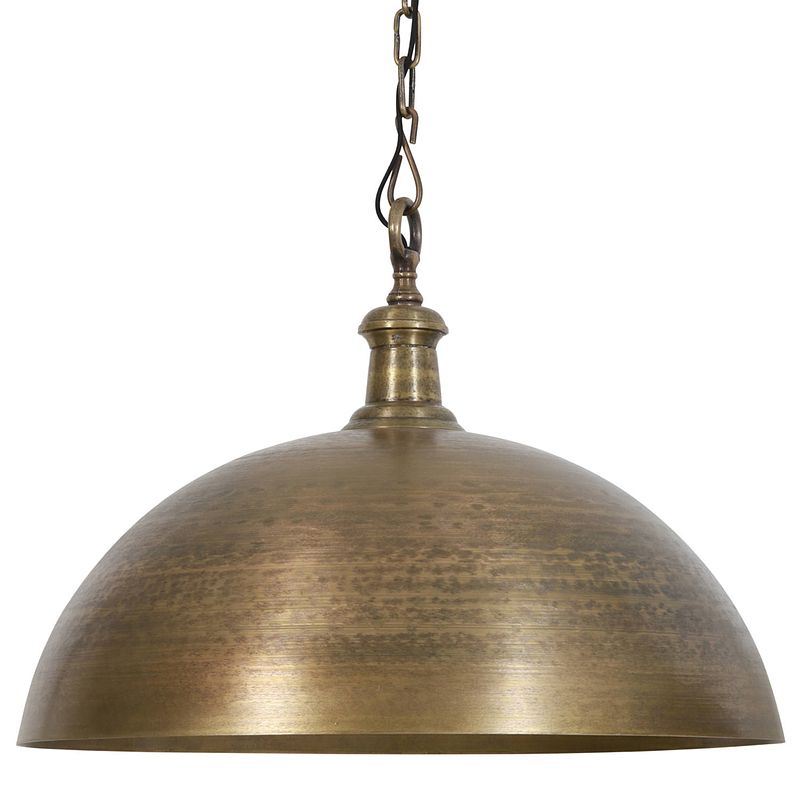 Foto van Light & living demi hanglamp brons