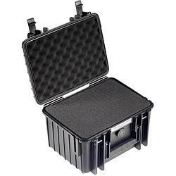Foto van B & w international outdoor-koffer outdoor.cases typ 2000 6.6 l (b x h x d) 270 x 215 x 165 mm zwart 2000/b/si
