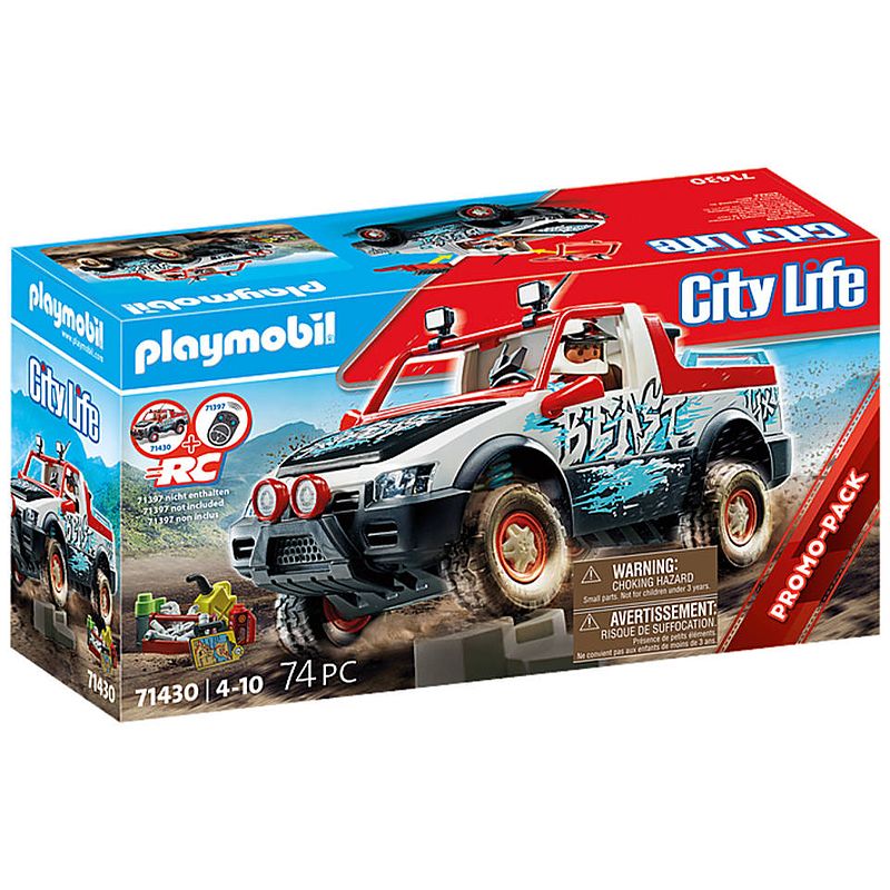 Foto van Playmobil city life starter pack rallyauto 71430