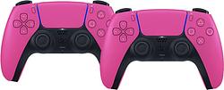 Foto van Sony playstation 5 dualsense draadloze controller nova pink duo pack