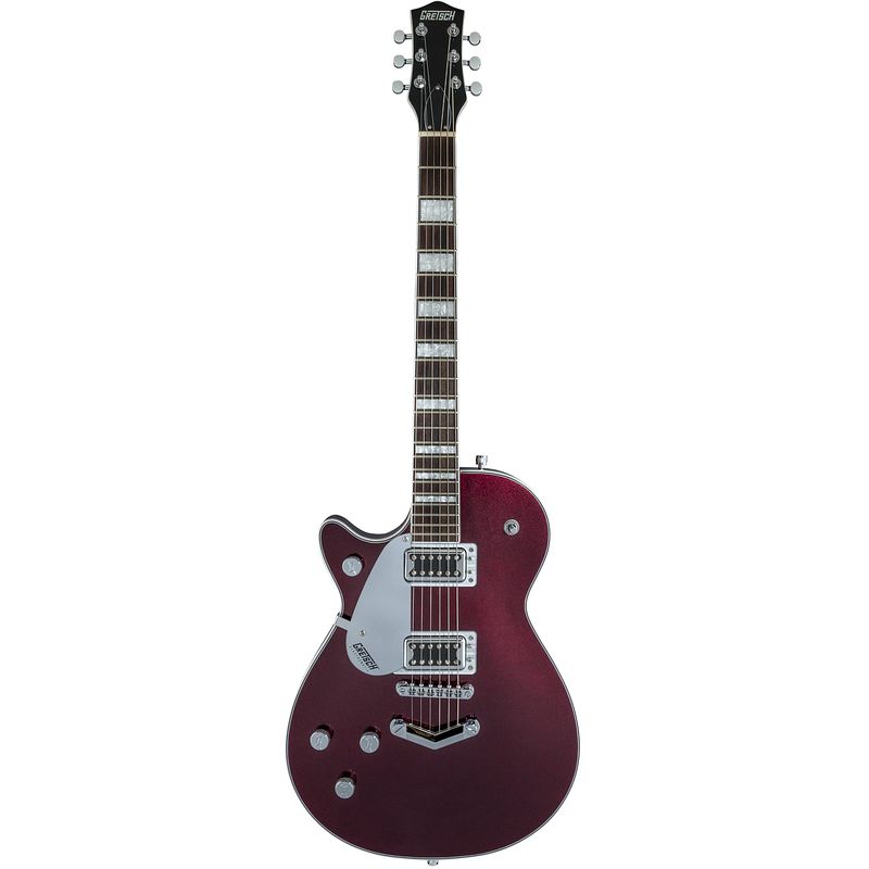 Foto van Gretsch g5220lh electromatic jet bt single-cut with v-stoptail linkshandige elektrische gitaar