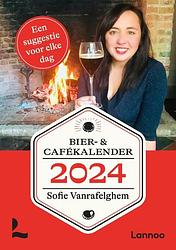 Foto van Bier- en cafékalender 2024 - sofie vanrafelghem - paperback (9789401490504)