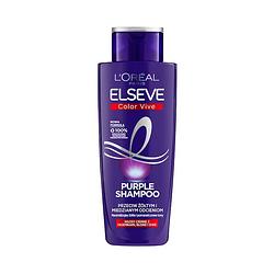 Foto van Elseve color-vive purple shampoo violet shampoo tegen gele en kopertinten 200ml