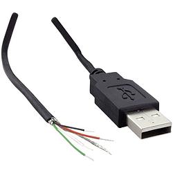 Foto van Usb-a-stekker 2.0 met open kabeluiteinde usb-a-stekker 2.0 1582621 tru components 1 stuk(s)