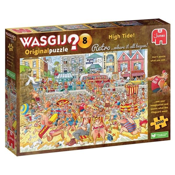 Foto van Jumbo puzzel wasgij retro orgineel 8 vloed 1000 stukjes