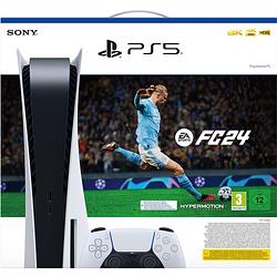 Foto van Sony playstation 5 disc edition + ea sports fc 24