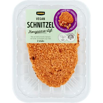 Foto van Jumbo lekker veggie zigeuner schnitzel vegan 200g