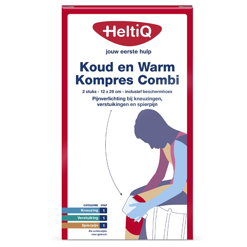 Foto van Heltiq warm en koud kompres combi 2st