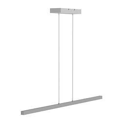 Foto van Mexlite hanglamp danske l 114 cm mat-chroom