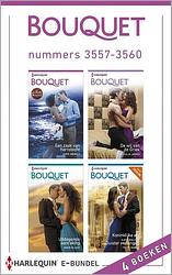 Foto van Bouquet e-bundel nummers 3557-3560 (4-in-1) - julia james - ebook (9789402505696)