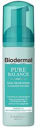 Foto van Biodermal pure balance skin exfoliërende reinigingsmousse