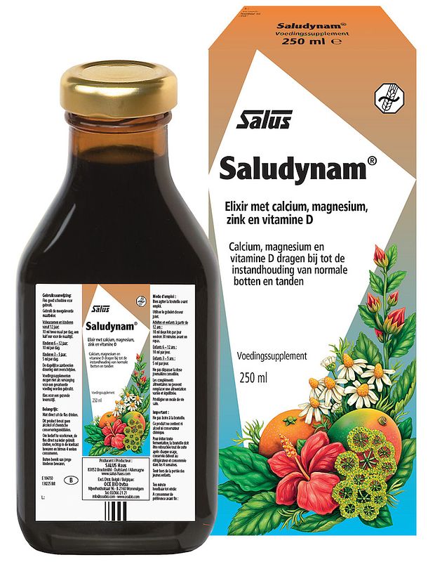 Foto van Salus elixer saludynam 250ml