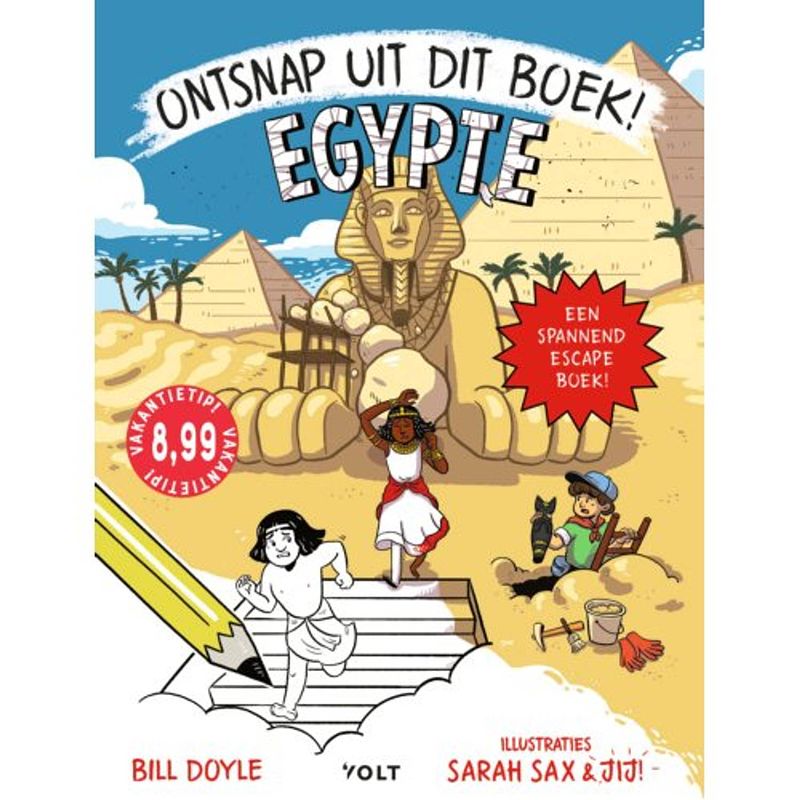 Foto van Ontsnap uit dit boek - egypte