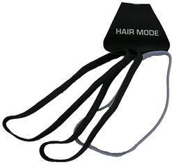 Foto van Hair mode sportelastiek zwart/grijs