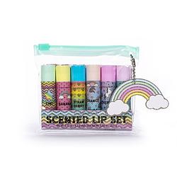 Foto van Lipbalm 6 stuks rainbow