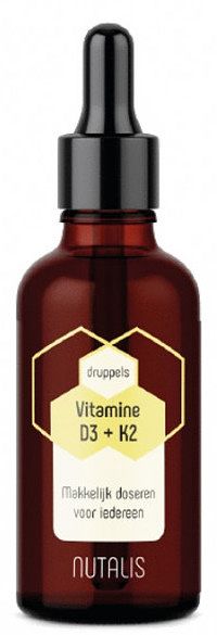 Foto van Nutalis vitamine d3 + k2 druppels