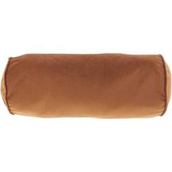 Foto van Unique living kussen silia 20x45cm leather brown