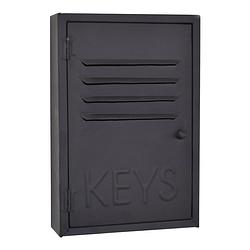 Foto van Loft42 keys sleutelkastje - metaal - mat zwart - 30x20x6,5