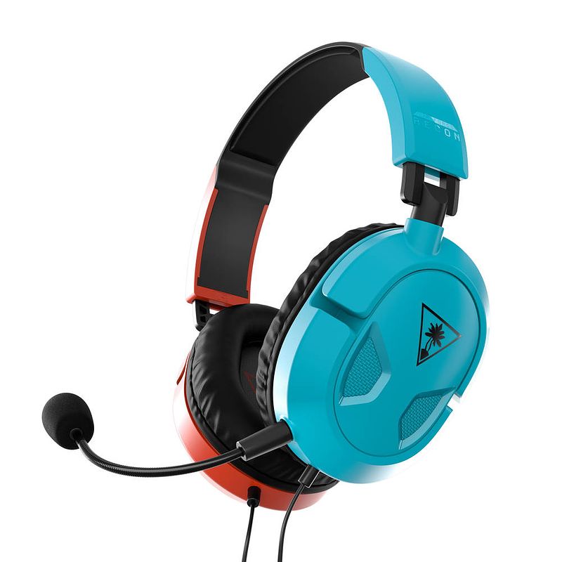 Foto van Turtle beach recon 50 gaming headset - rood/blauw