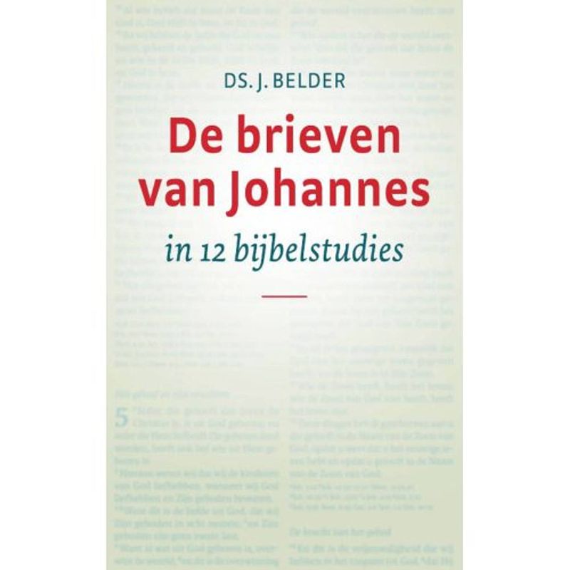 Foto van De brieven van johannes