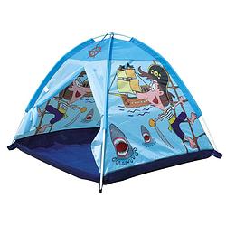 Foto van Bino speeltent piraat junior 112 x 94 cm polyester blauw