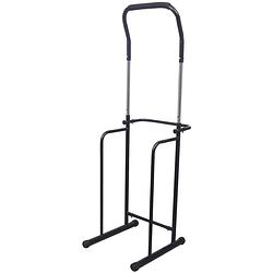 Foto van Pull-up / dipstation verstelbaar 175-224 cm zwart