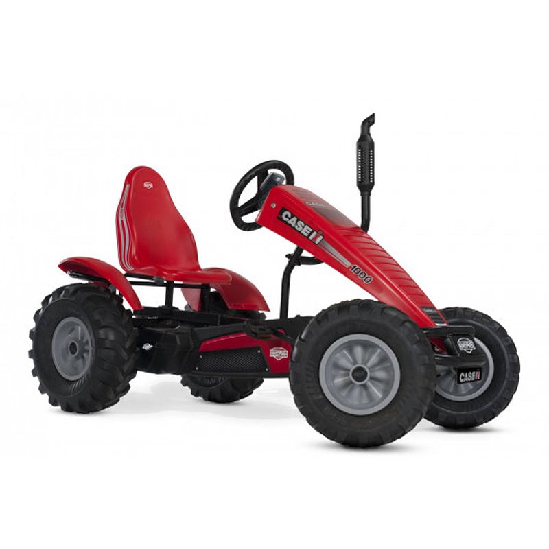 Foto van Berg skelter case ih e-bfr - elektrische skelter - rood