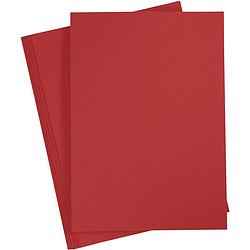 Foto van Creotime papier 21 x 29,7 cm 20 stuks 70 g rood