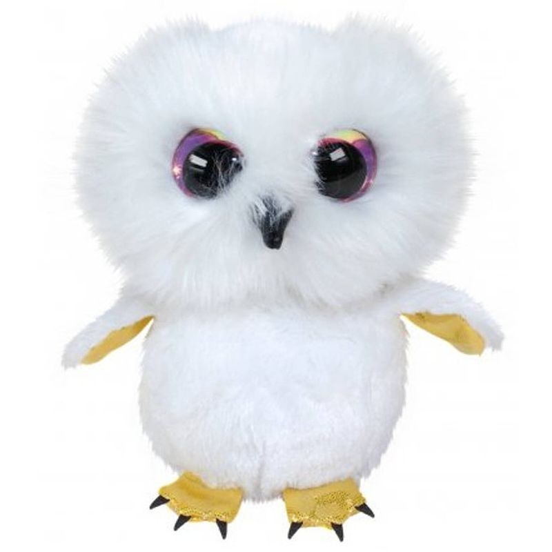 Foto van Lumo stars knuffel lumo snowy owl wit 15 cm